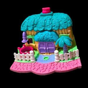 1994 blue bird Polly Pocket Vintage elephant house